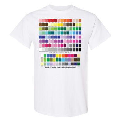 Multi-Color Chart - Heavy Cotton™ T-Shirt Thumbnail